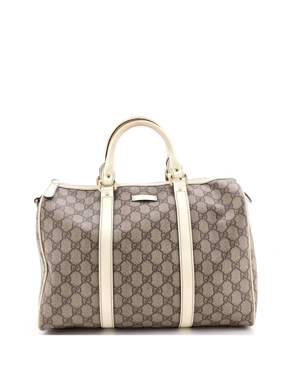 Gucci Joy Boston Bag Gg Coated Canvas #311895G83B